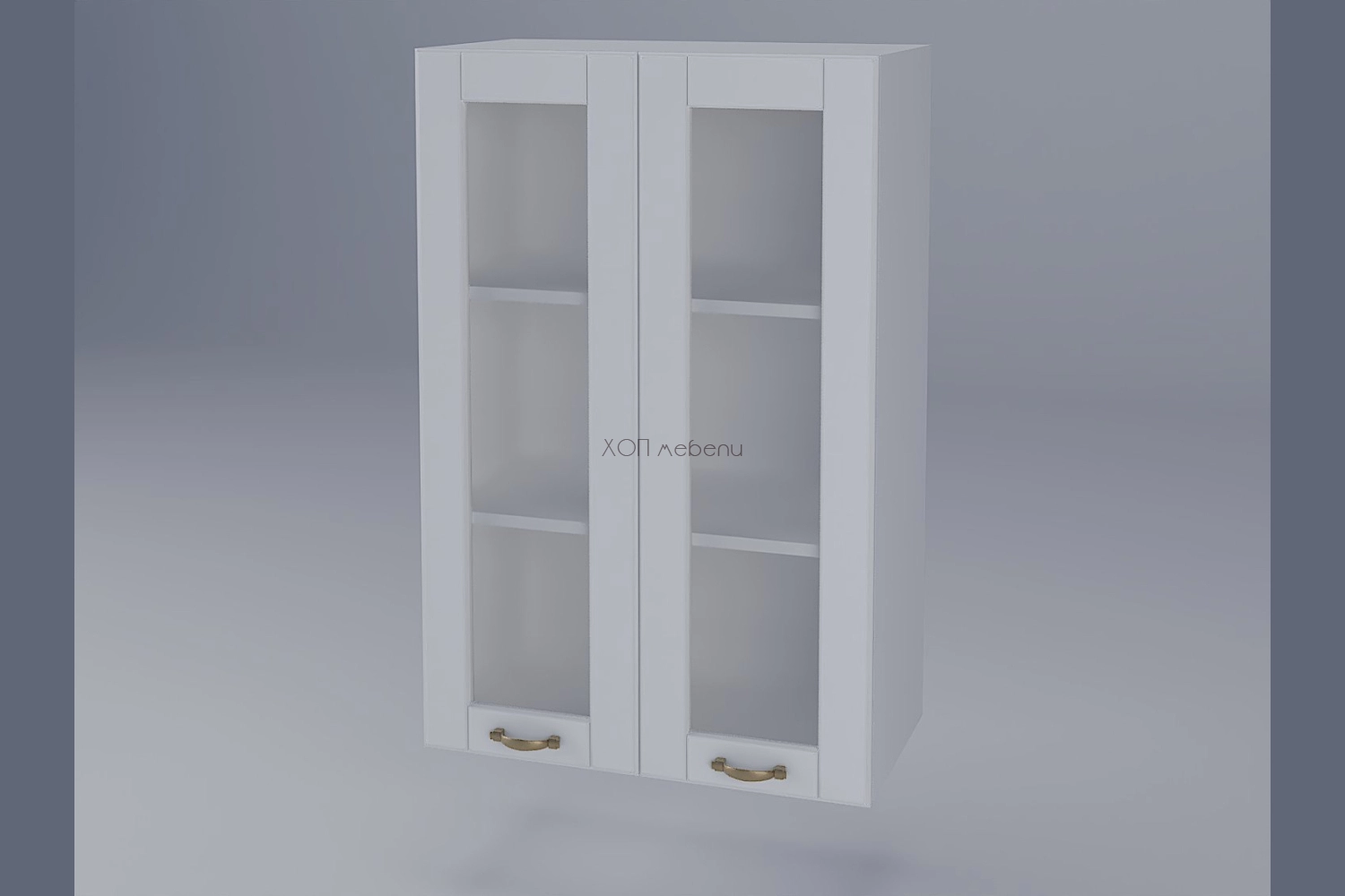 Горен шкаф Доминика B60СК бяла коприна h920 ID 15813 - hop-mebeli.com - 1 Горен шкаф Доминика B60СК бяла коприна h920 ID 15813 - 1