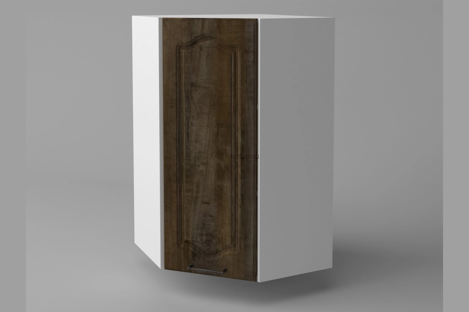 Горен ъглов шкаф 60х60 h92 Оля NEW трансилвания ID 18869 - hop-mebeli.com - 1 Горен ъглов шкаф 60х60 h92 Оля NEW трансилвания ID 18869 - 1