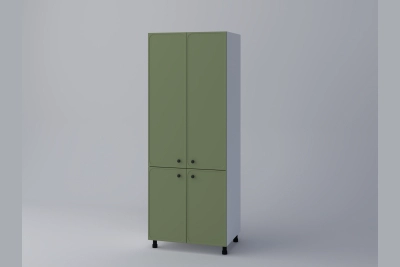 Шкаф П80 2Д h213 Сю маслина