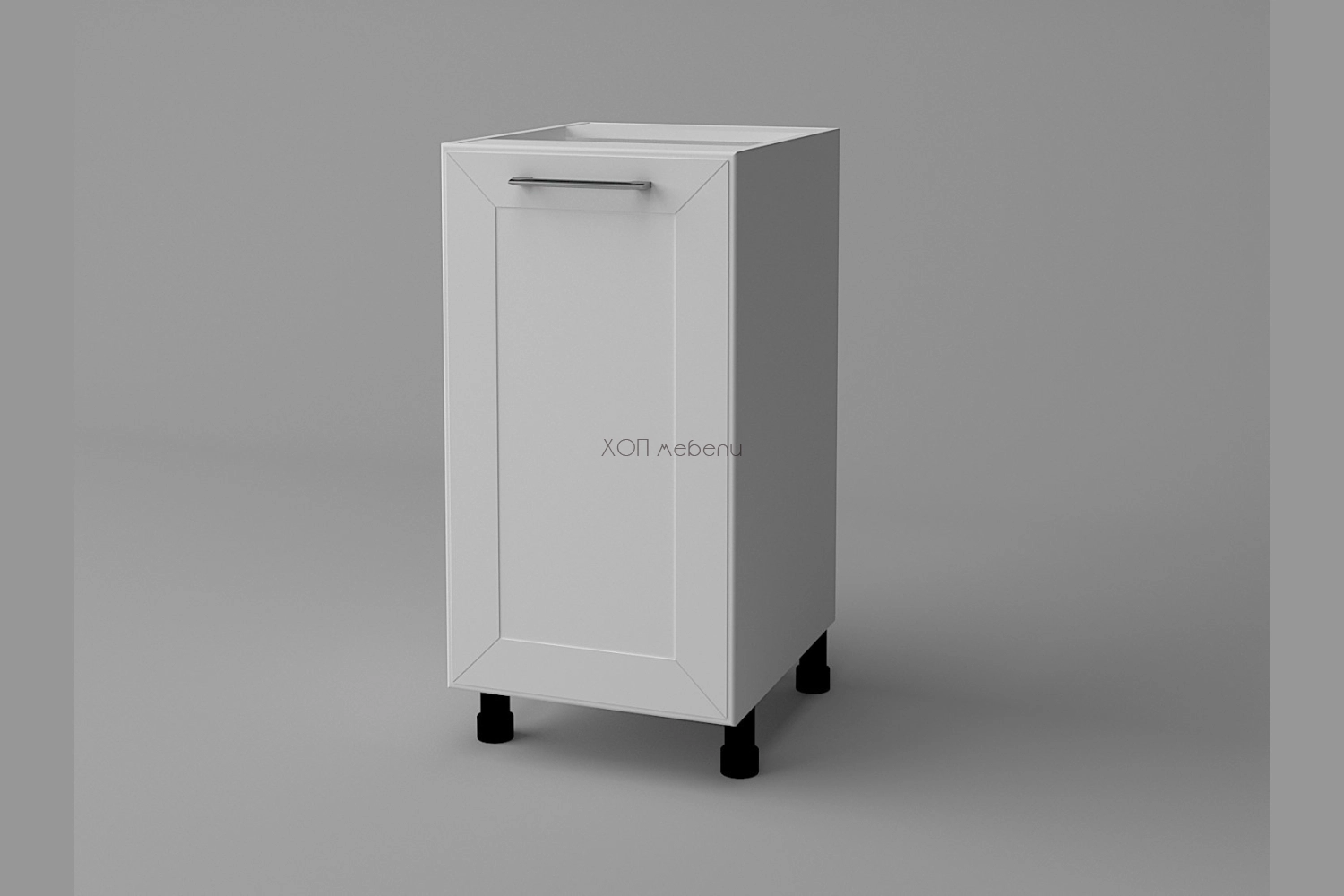 Долен шкаф Марго H40 бяло ID 11013 - hop-mebeli.com - 1 Долен шкаф Марго H40 бяло ID 11013 - 1