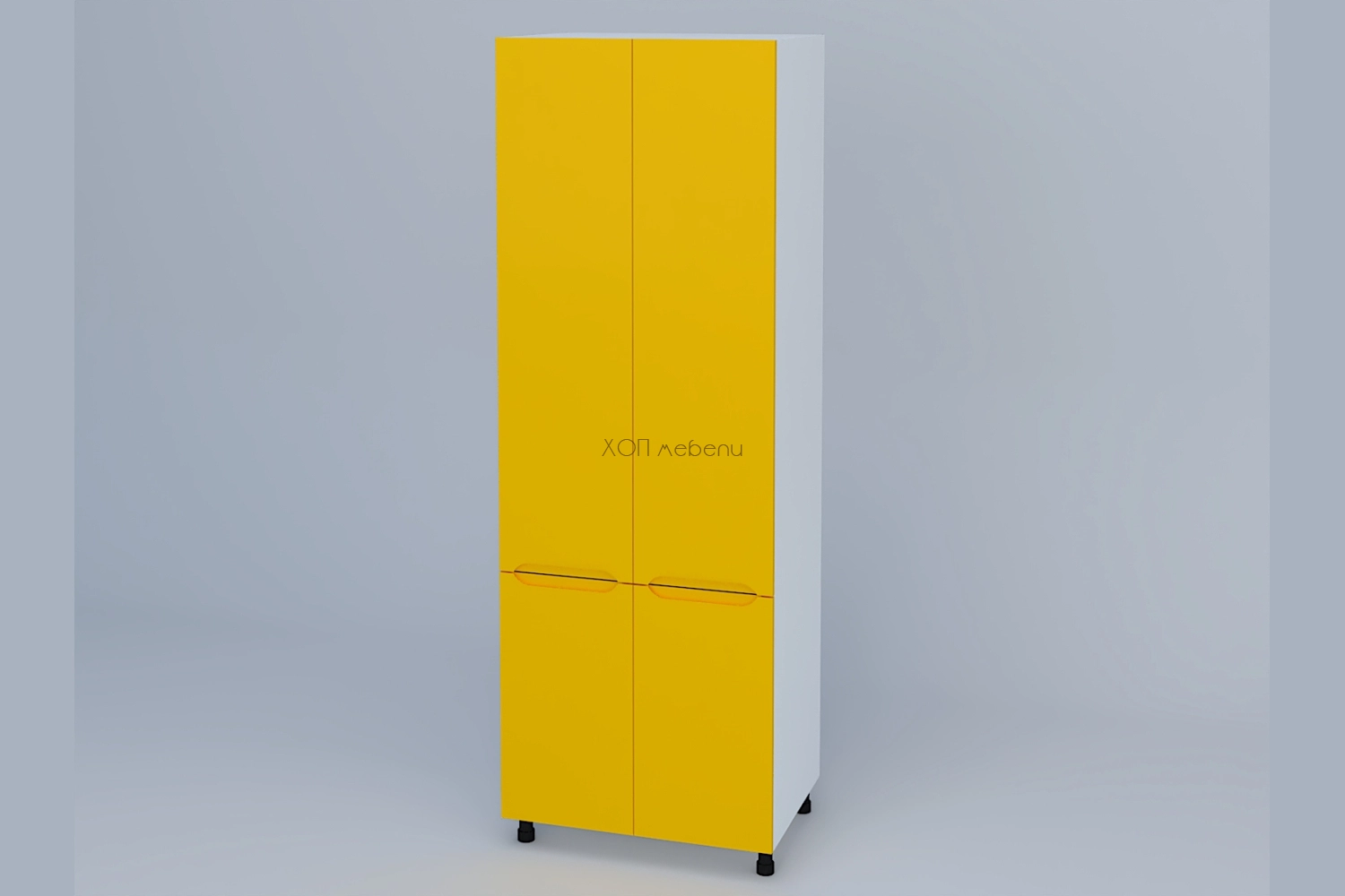 Шкаф П80 2Д Зарина h233 жълто ID 24567 - hop-mebeli.com - 1 Шкаф П80 2Д Зарина h233 жълто ID 24567 - 1
