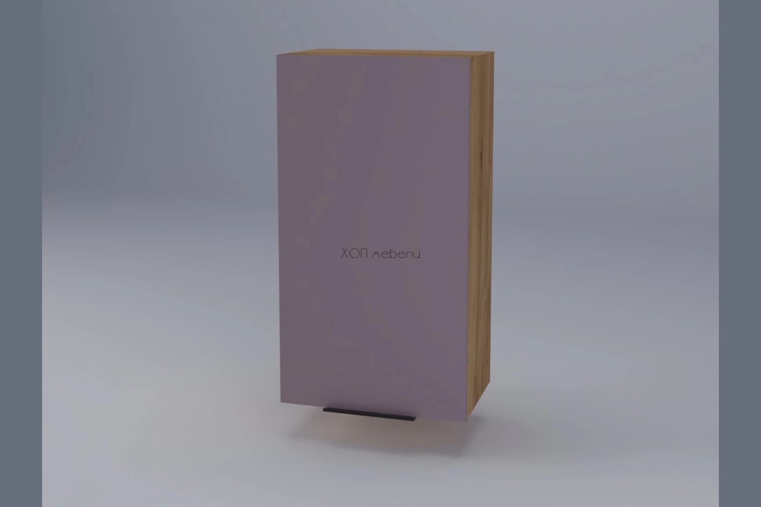 Горен шкаф Милана B50 лавандула / златен дъб h920 ID 17770 - hop-mebeli.com - 1 Горен шкаф Милана B50 лавандула / златен дъб h920 ID 17770 - 1