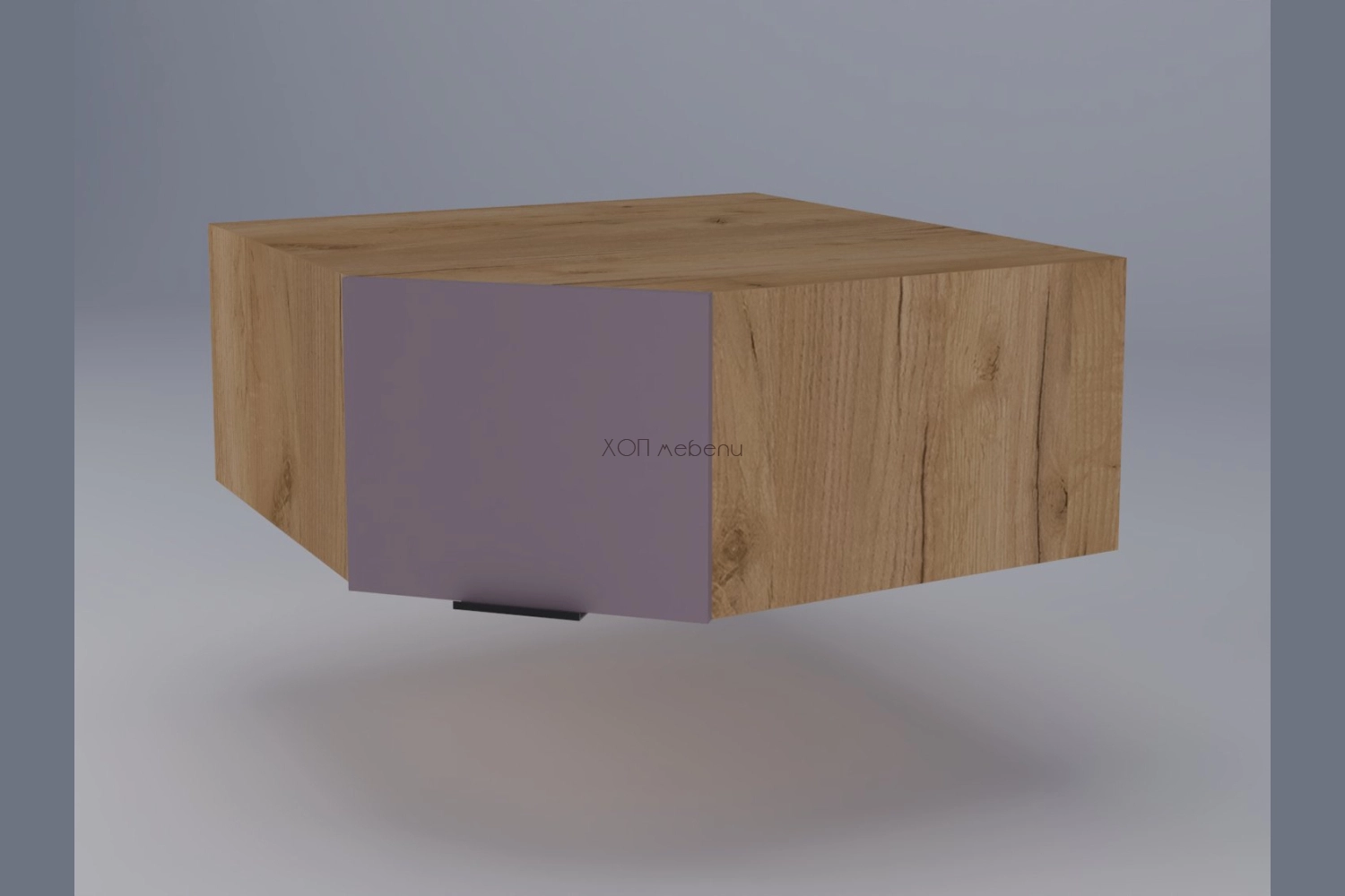 Шкаф надстройка Милана А90х90 лавандула / златен дъб ID 17782 - hop-mebeli.com - 1 Шкаф надстройка Милана А90х90 лавандула / златен дъб ID 17782 - 1