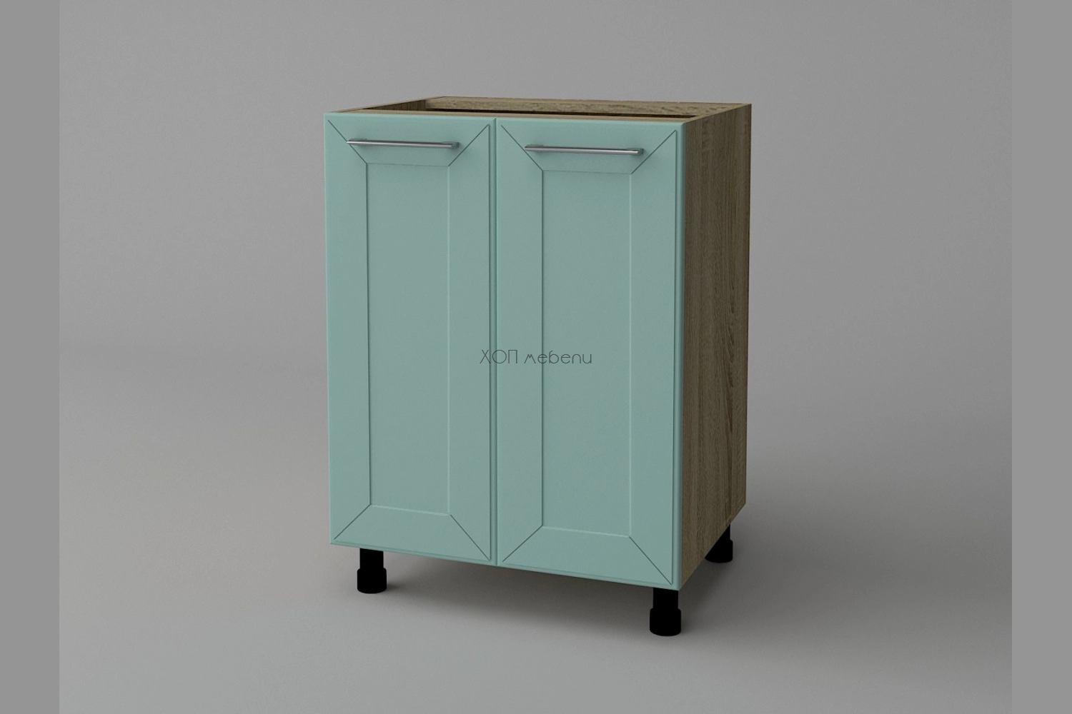 Долен шкаф Марго H60 лагуна / дъб сонома ID 20396 - hop-mebeli.com - 1 Долен шкаф Марго H60 лагуна / дъб сонома ID 20396 - 1