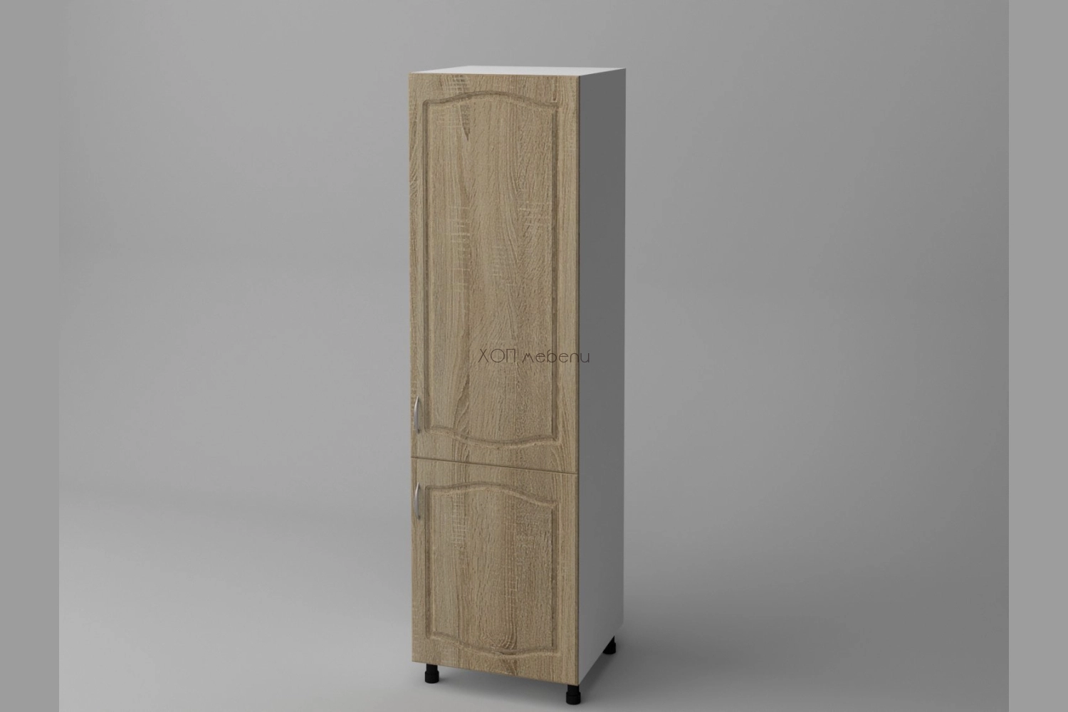 Шкаф за хладилник Оля NEW h213 сонома ID 10583 - hop-mebeli.com - 1 Шкаф за хладилник Оля NEW h213 сонома ID 10583 - 1