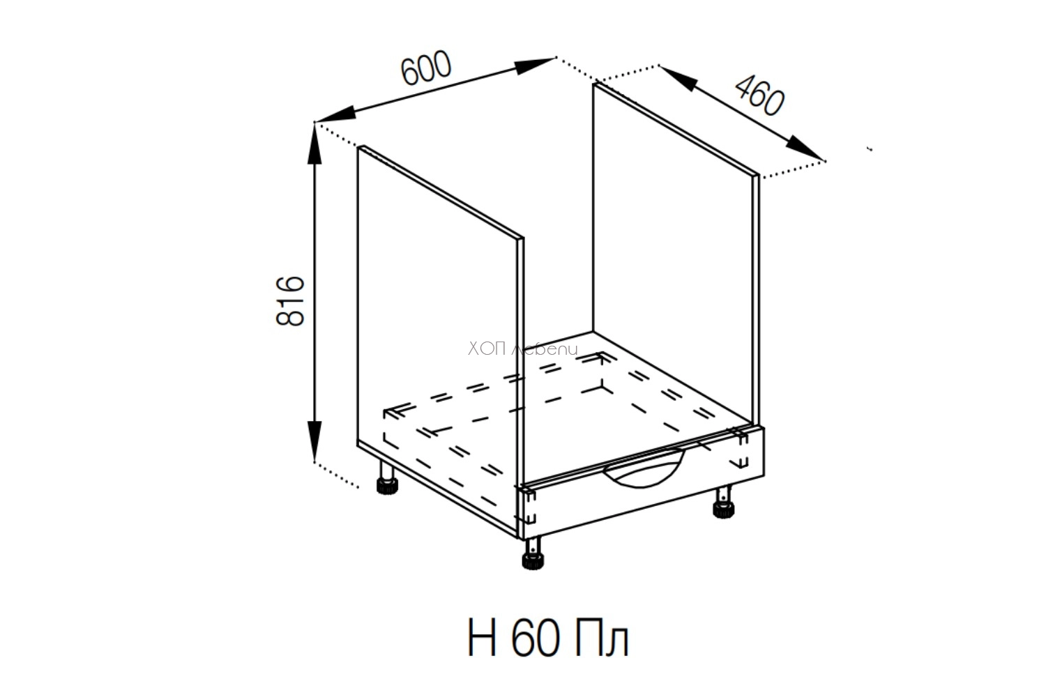 Размери на Шкаф за печка H60ПЛ Адел лукс NEW бял гланц ID 13987 - hop-mebeli.com Размери на Шкаф за печка H60ПЛ Адел лукс NEW бял гланц ID 13987