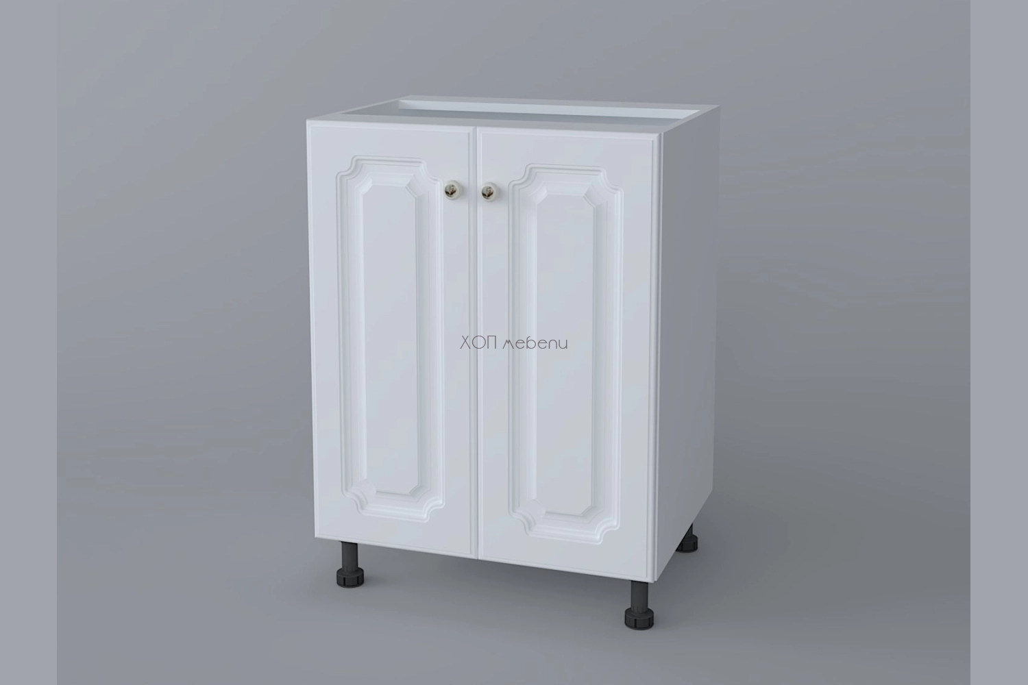 Долен шкаф Валенсия NEW Н60 - бяло ID 21520 - hop-mebeli.com - 1 Долен шкаф Валенсия NEW Н60 - бяло ID 21520 - 1