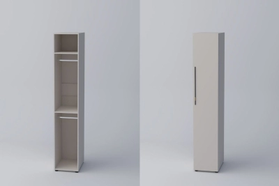 Еднокрил гардероб СПЕЙС 2 (h-220) - кашмир