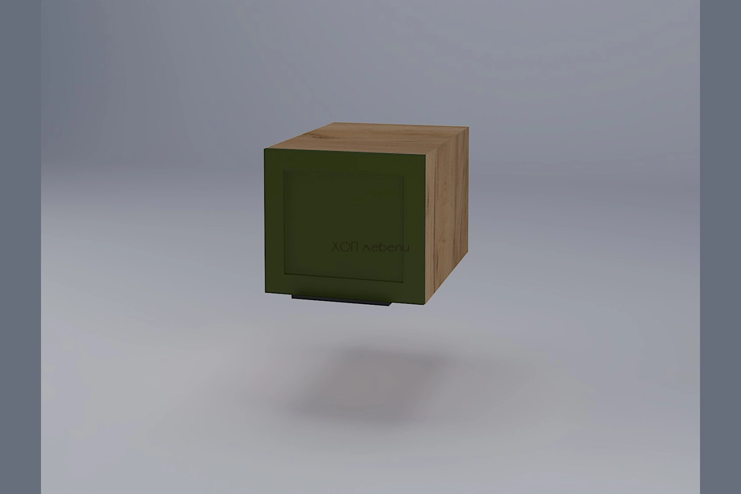 Шкаф надстройка Анна А40 зелено бали / златен дъб ID 17676 - hop-mebeli.com - 1 Шкаф надстройка Анна А40 зелено бали / златен дъб ID 17676 - 1