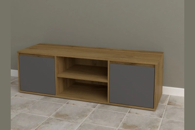 ТВ шкаф Нитро дъб вотан/графит