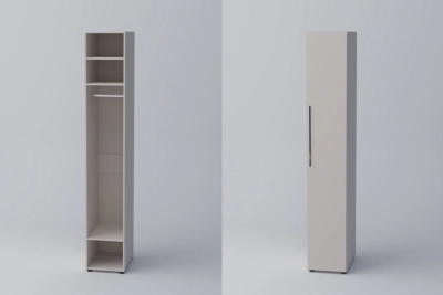 Еднокрил гардероб СПЕЙС 1 (h-240) - кашмир