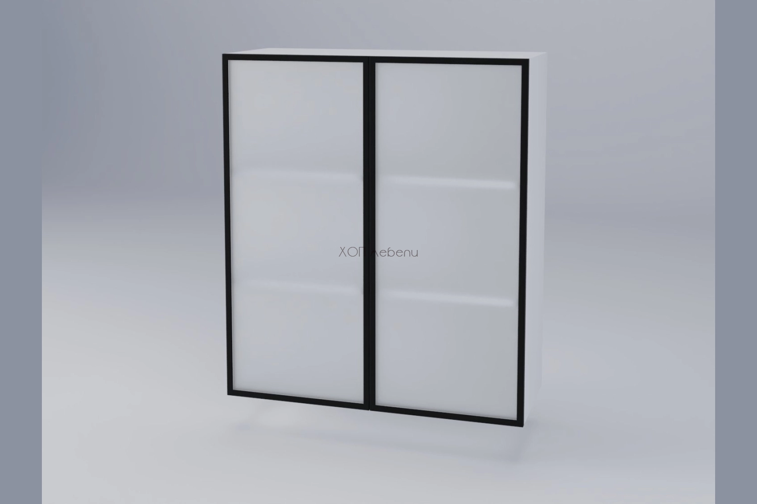 Горен шкаф Адел B80СК АЛ бял h920 ID 19253 - hop-mebeli.com - 1 Горен шкаф Адел B80СК АЛ бял h920 ID 19253 - 1