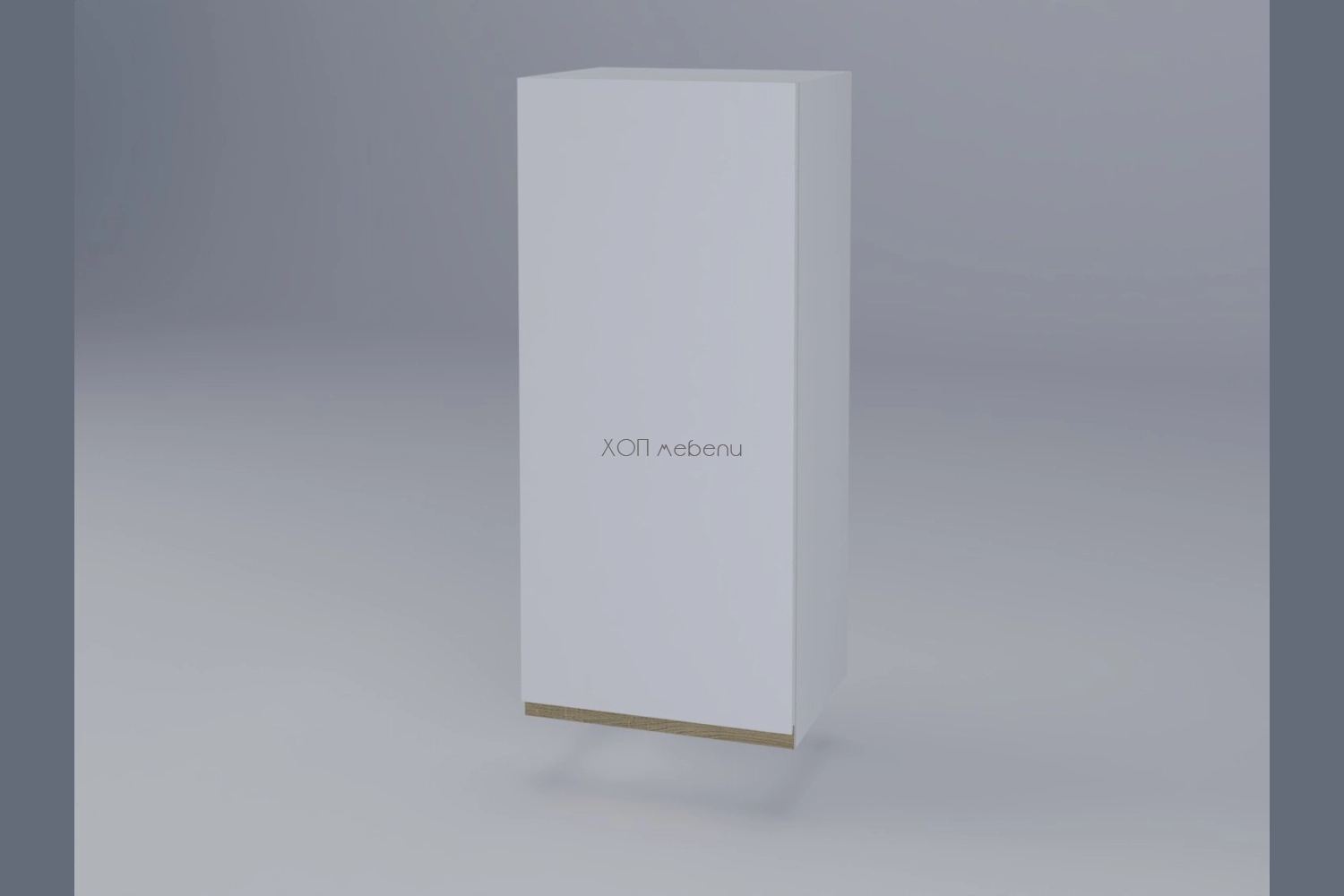 Горен шкаф Тина B40 бяло h920 ID 19744 - hop-mebeli.com - 1 Горен шкаф Тина B40 бяло h920 ID 19744 - 1