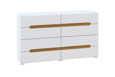 Скрин Бианко NEW 4Ш+4Ш - бял гланц / апалачи - hop-mebeli.com Скрин Бианко NEW 4Ш+4Ш - бял гланц / апалачи