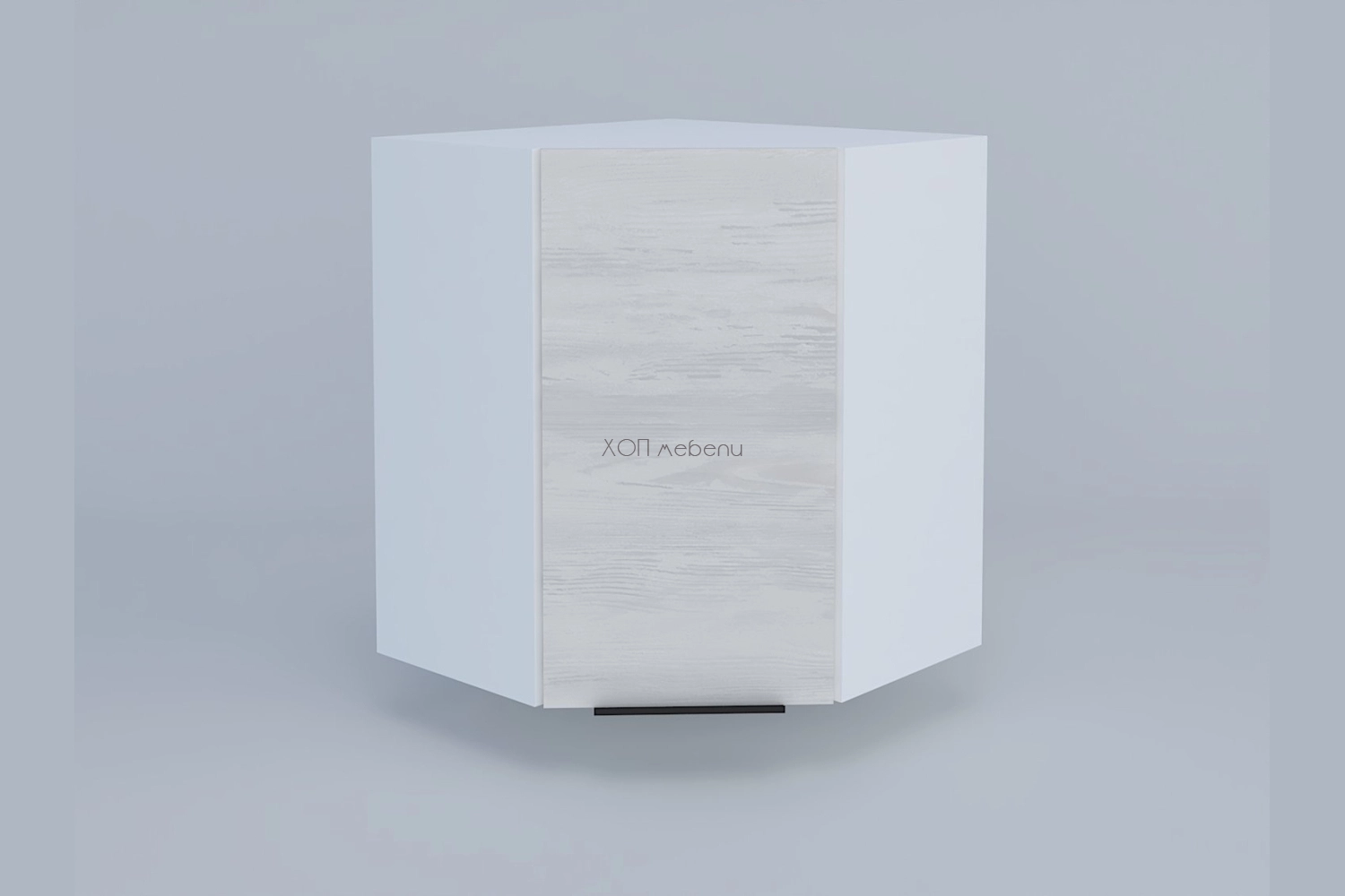 Горен ъглов шкаф Алис 60х60 - артууд ID 21910 - hop-mebeli.com - 1 Горен ъглов шкаф Алис 60х60 - артууд ID 21910 - 1