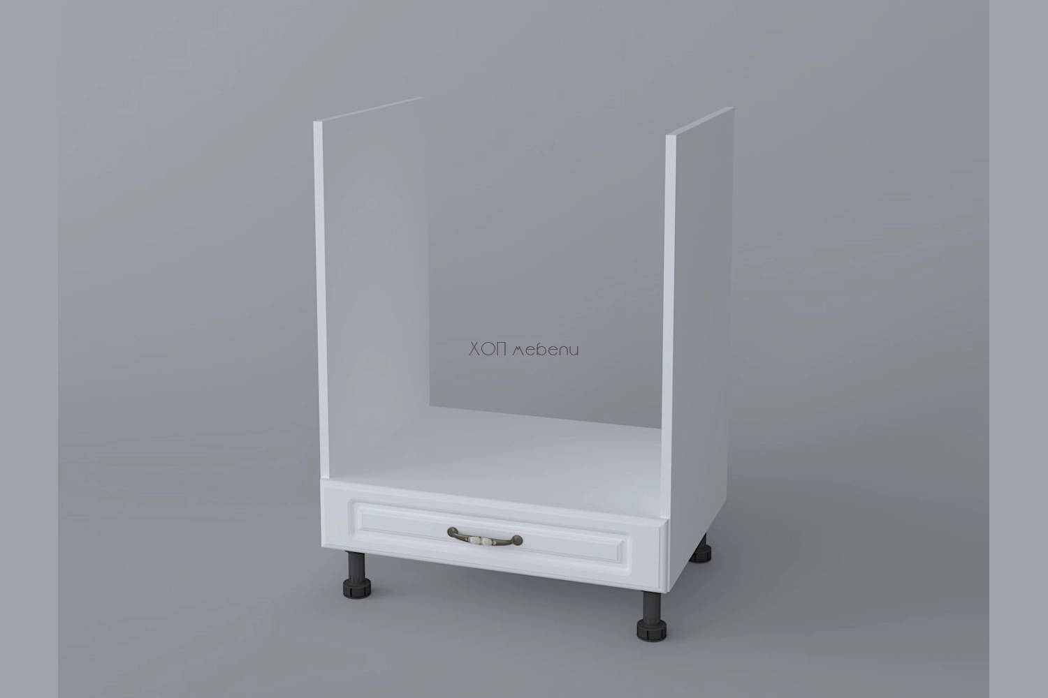 Шкаф за фурна Валенсия NEW Н60Пл - бяло ID 21527 - hop-mebeli.com - 1 Шкаф за фурна Валенсия NEW Н60Пл - бяло ID 21527 - 1