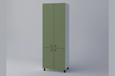 Шкаф П80 2Д h233 Сю маслина