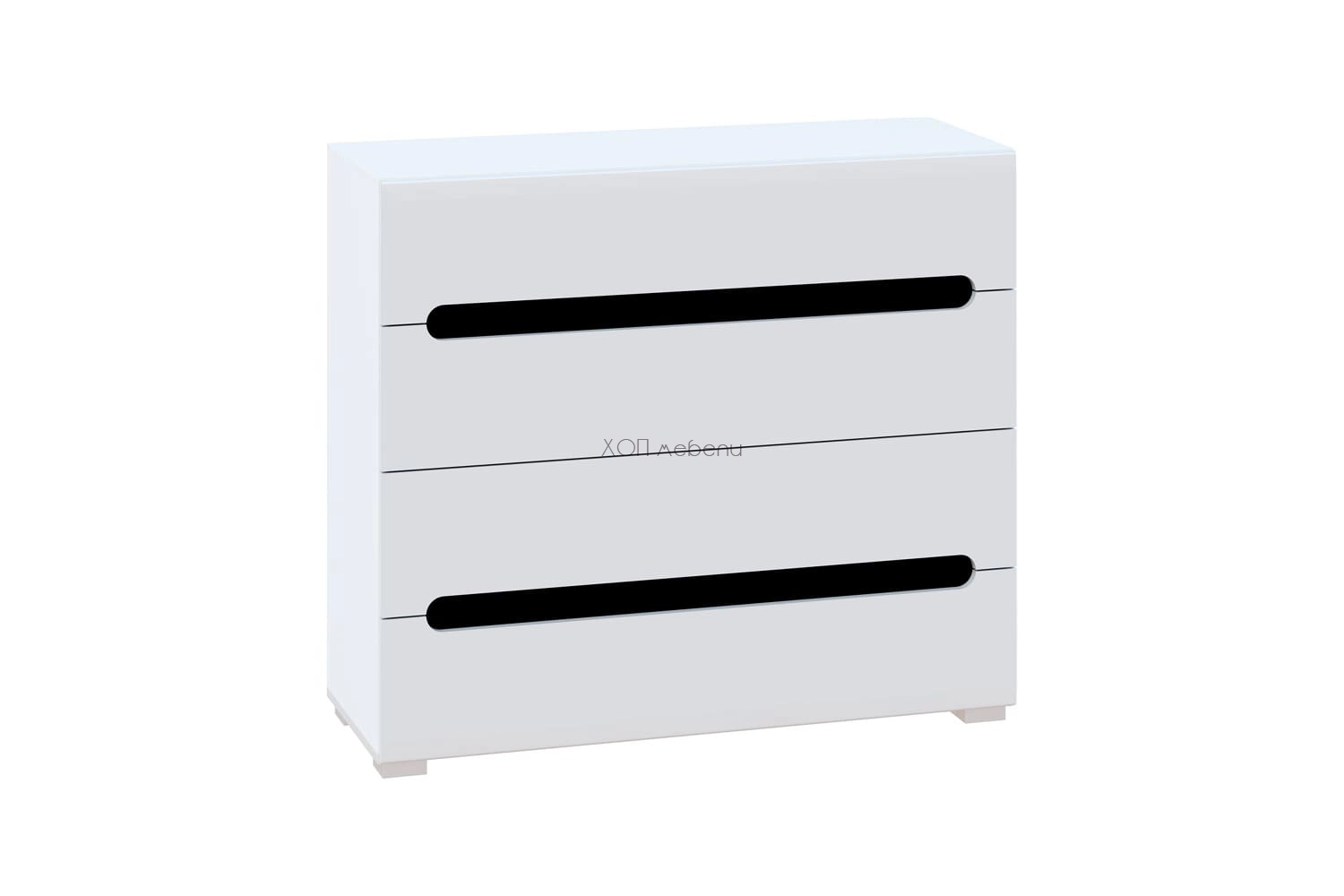 Скрин Бианко NEW - бял гланц / черно ID 24842 - hop-mebeli.com - 1 Скрин Бианко NEW - бял гланц / черно ID 24842 - 1