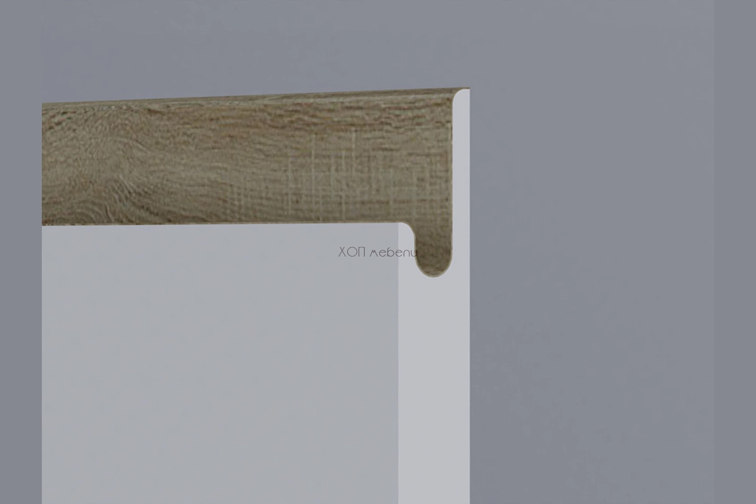 Долен шкаф Тина H50 - бяло / дъб сонома ID 20577 - hop-mebeli.com - 2 Долен шкаф Тина H50 - бяло / дъб сонома ID 20577 - 2