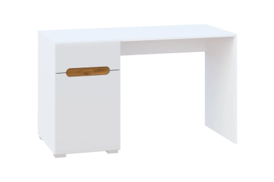 Бюро Бианко NEW - бял гланц / апалачи - hop-mebeli.com Бюро Бианко NEW - бял гланц / апалачи