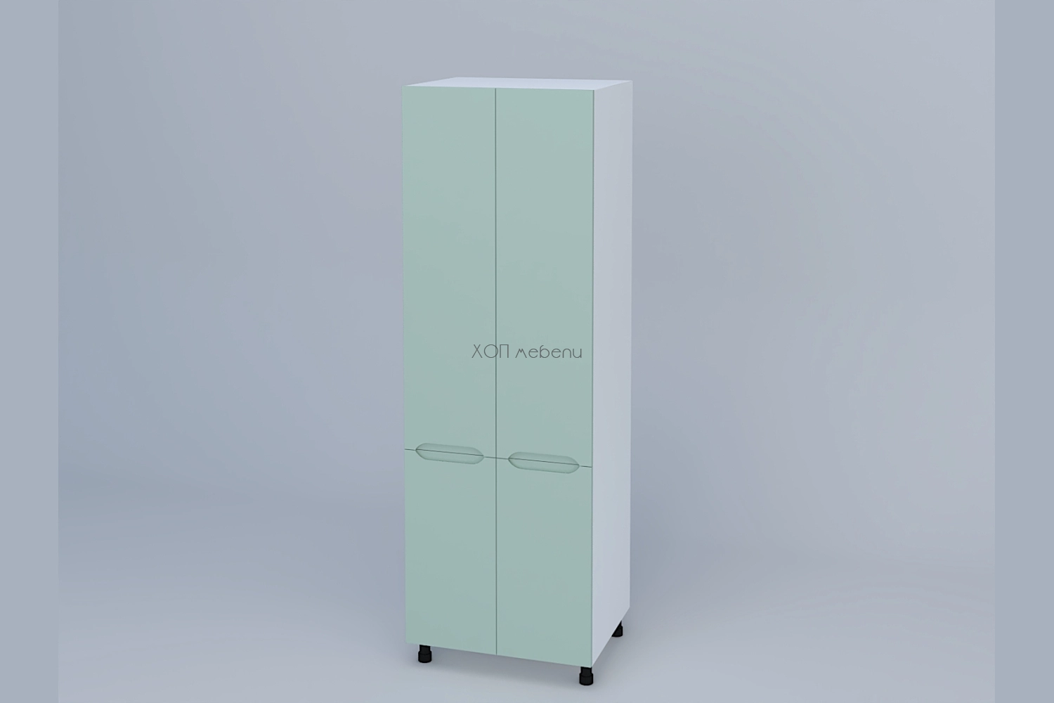 Шкаф П70 2Д Зарина h213 светла мента ID 24560 - hop-mebeli.com - 1 Шкаф П70 2Д Зарина h213 светла мента ID 24560 - 1