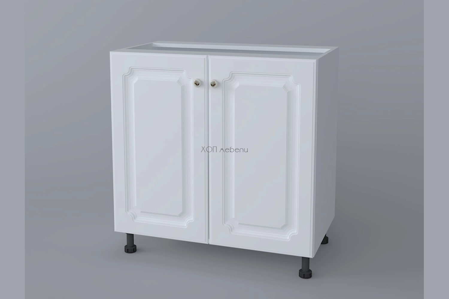 Долен шкаф Валенсия NEW Н80 - бяло ID 21528 - hop-mebeli.com - 1 Долен шкаф Валенсия NEW Н80 - бяло ID 21528 - 1