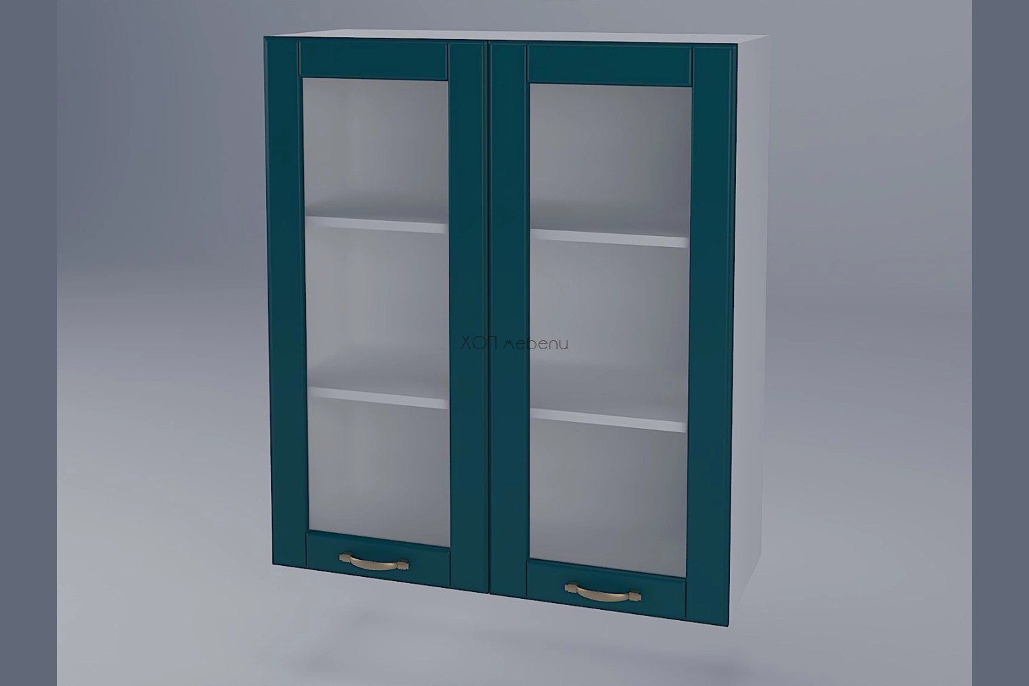 Горен шкаф Доминика B80СК аквамарин h920 ID 15364 - hop-mebeli.com - 1 Горен шкаф Доминика B80СК аквамарин h920 ID 15364 - 1