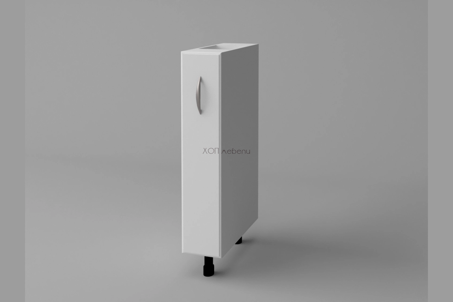 Шкаф за бутилки H15 карго Оля NEW бяло ID 14088 - hop-mebeli.com - 1 Шкаф за бутилки H15 карго Оля NEW бяло ID 14088 - 1