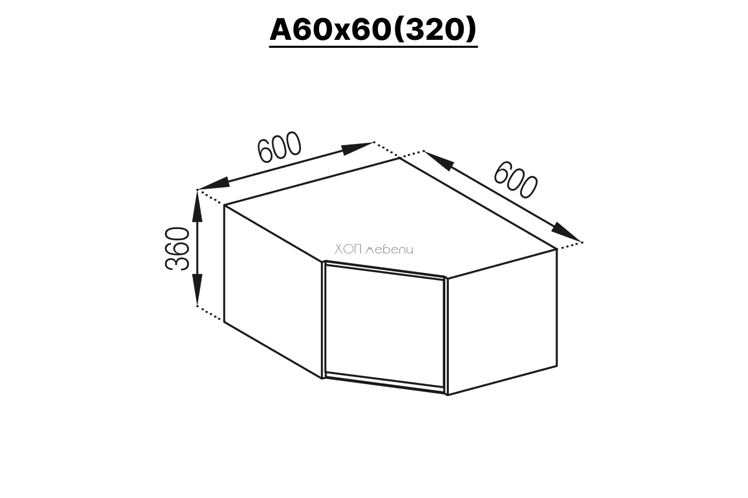 Размери на Шкаф надстройка Влада А60х60 айвори (320) ID 17126 - hop-mebeli.com Размери на Шкаф надстройка Влада А60х60 айвори (320) ID 17126