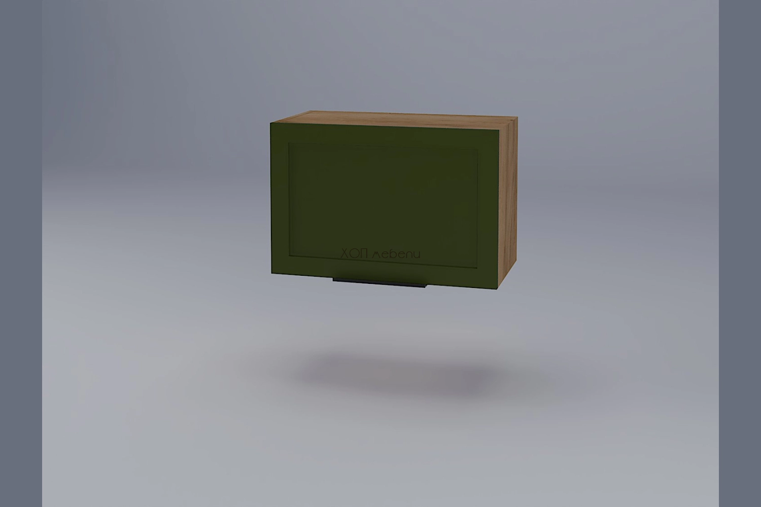 Шкаф за абсорбатор Анна 60 см. зелено бали / златен дъб ID 17658 - hop-mebeli.com - 1 Шкаф за абсорбатор Анна 60 см. зелено бали / златен дъб ID 17658 - 1