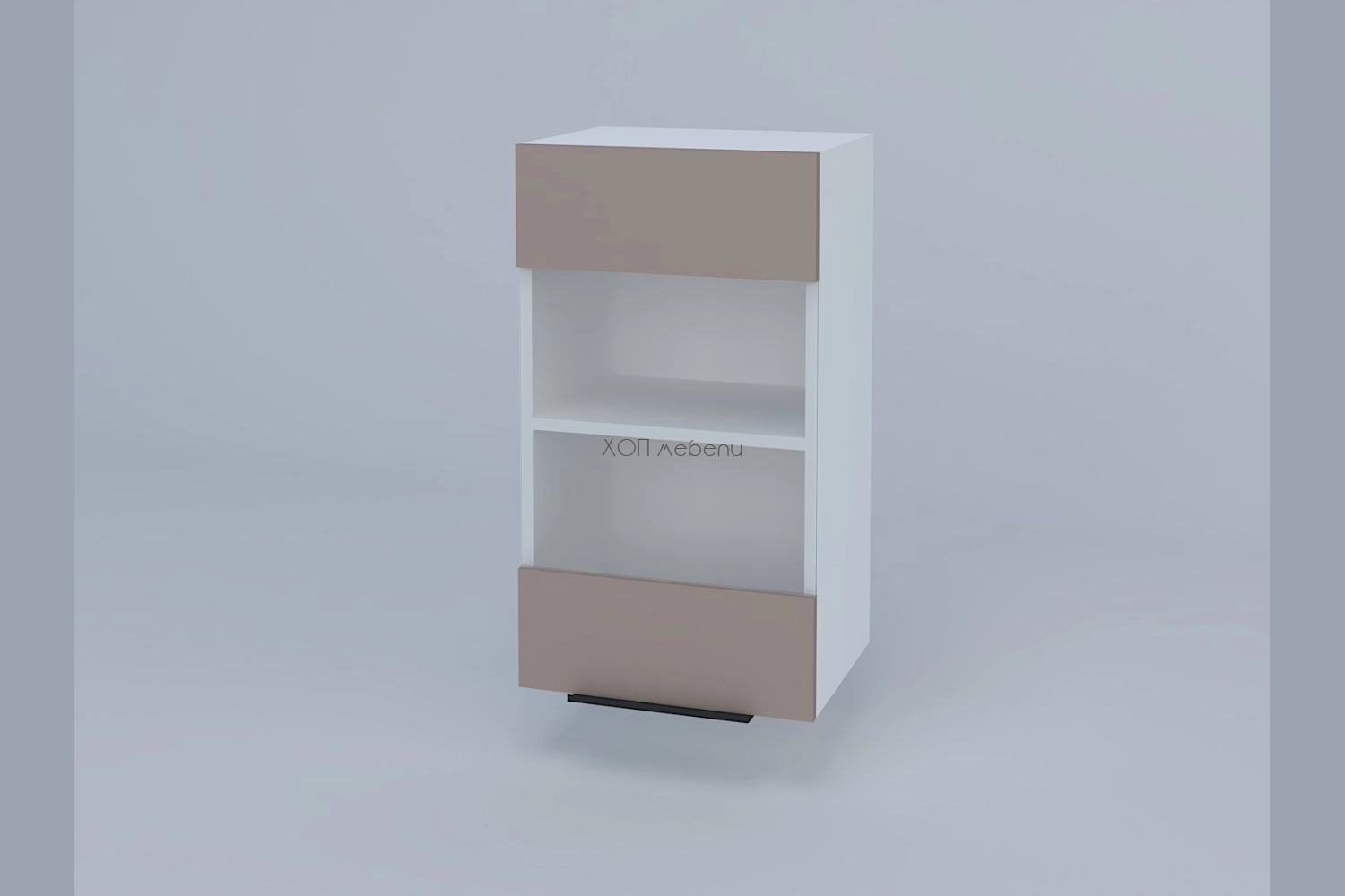 Горен шкаф Алис B40СК - тофи ID 21813 - hop-mebeli.com - 1 Горен шкаф Алис B40СК - тофи ID 21813 - 1