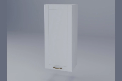 Горен шкаф Доминика B40 бяла коприна h920