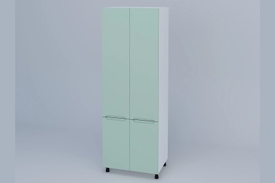 Шкаф П80 2Д Зарина h233 светла мента