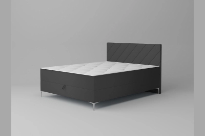 Тапицирано легло Ария сиво