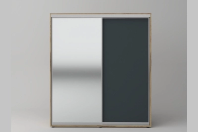 Гардероб 180 - златен дъб / антрацит