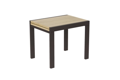 Трапезна маса KORS - сонома / венге