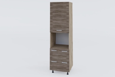 Колонен шкаф Марта П60ДШ h213 - сонома/трюфел