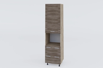 Колонен шкаф Марта П60ДШ h233 - сонома/трюфел
